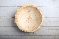 cream round bowl
