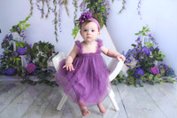 Purple tent